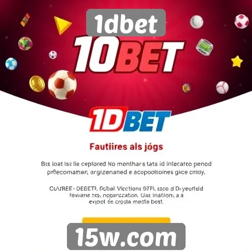 1dbet apresenta novos jogos e promoções para jogadores