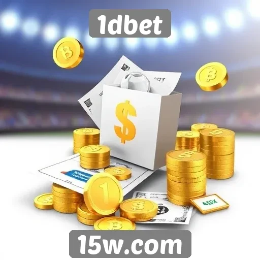Opções de pagamento disponíveis no 1dbet