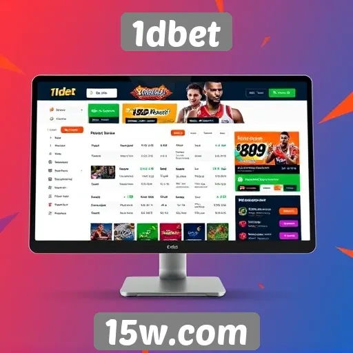 Exploração da interface do usuário do 1dbet
